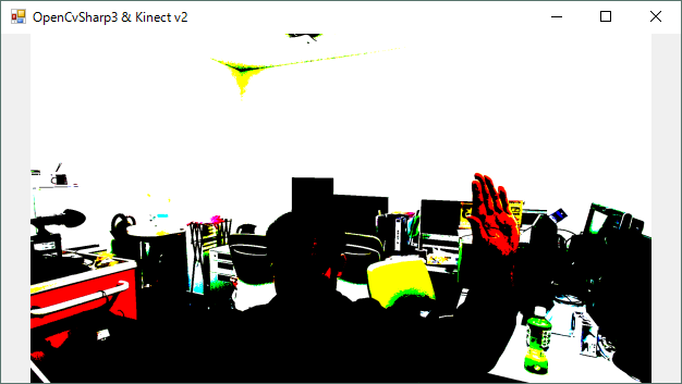 OpenCvSharp3 ＋ Kinect v2